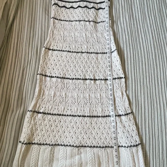 ZARA crochet midi dress - Picture 4 of 7